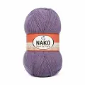 Пряжа Super Inci Narin, Nako, черника - 6684, 25% шерсть, 75% акрил, 5 мотков, 100 г, 540 м.