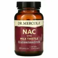 N-ацетил-цистеин с расторопшей Dr. Mercola NAC with Milk Thistle 500 mg 60 капсул