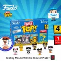 Фигурка Funko Bitty POP! Disney S1 Mickey Mouse+Minnie Mouse+Pluto+Mystery (1 of 4) 4PK 71319