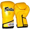 Боксерские перчатки Fairtex BGV6 yellow 10 унц