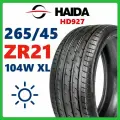 Летние шины Haida HD927 265/45 ZR21 104W XL асимметричный, ненаправленный протектор
