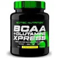 BCAA + глютамин, аминокислоты / Scitec Nutrition BCAA + Glutamine Xpress / 600 г - цитрусовый микс