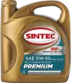 Масло моторное синтетика 5W-30 4л SINTEC 600103