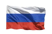 Флаг России на шёлке, 70х105 см для ручного древка