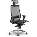 Компьютерное кресло METTA Samurai S-3, для руководителя, с подлокотниками, черное
