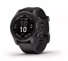 Умные часы Fenix 7S Pro Sapphire Solar Carbon Grey DLC Titanium with Black Band 010-02776-11