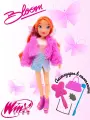 Кукла Winx кукла Bloom, шарнирная, с крыльями и аксессуарами, пластик, высота 24 см