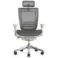 Эргономичное кресло Falto Expert 2 Spring серое, 6D подлокотники, активный подголовник