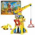 Nickelodeon Paw Patrol Rubble Crew Bark Yard Crane Tower/Детская башенный кран экскаватор, игрушечная модель