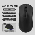 Ajazz AJ139 V2 MC Беспроводная игровая мышь Bluetooth 12000-24000 DPI, AJ139 V2 MC-Black