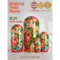 Матрешка деревянная детская развивающая игрушка 5 мест 18 см