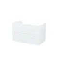 Тумба под раковину подвесная IDDIS, 80 см, белый, Bild, BIL80W0i95