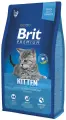 Корм для котят Brit Premium, с курицей, сухой, 2 кг
