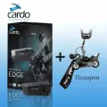 Мотоциклетная система Bluetooth-связи Cardo PACKTALK Edge - Гарнитура для внутренней связи - набор, Черный