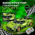 Машинка радиоуправляемая, гоночный автомобиль на радиоуправлении, конструктор техник машина 402 детали