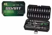 Набор инструмента (автомобильных ключей) 46пр. Волат (18550-46)