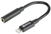 Адаптер Boya BY-K3 с 3.5mm TRRS на Lightning