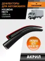 Дефлекторы окон Senator для Hyundai HD72 1998-н. в. накладные 2 шт.