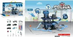 Набор Паркинг POLICE 58 деталей, со светом и звуком 558-7