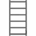 Полотенцесушитель электрический Двин (Dveen) J plaza neo 80х40 см, без полки, К диммер, квадрат графит