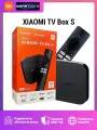 Медиаплеер Xiaomi Mi Box S 2nd Gen Global смарт медиаплеер 2-го поколения андройд для цифрового ТВ Черный