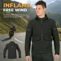 Мотокуртка INFLAME FREE WIND софтшел, цвет черный, размер S