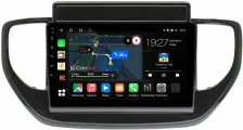 Штатная магнитола Hyundai Solaris 2 2020-2024 (авто с экраном) Canbox M-Line 4544-9-TK957 Android 10 (4G-SIM, 2/32, DSP, QLed)