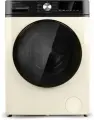 Стиральная машина автомат с сушкой CENTEK CT-1960: бежевая, узкая, 8кг/5кг, инверторный двигатель