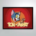 Постер без рамы/Том и Джерри Любимая Заставка Tom and Jerry
