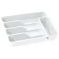 Лоток Мультидом NEW, для столовых приборов, белый, 33x29x5,5см