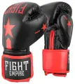 Перчатки боксёрские FIGHT EMPIRE, 12 унций, цвет чёрный