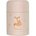 Термос детский для еды Miniland Thermy Dolce, с широким горлом, розовый с лисенком, 600 мл