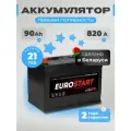 Аккумулятор автомобильный 90 Ач 820 А прямая полярность азия