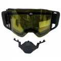Очки снегоходные с магнитной линзой и подогревом AiM (PRO) 31-105 Accu Heated Black Matt
