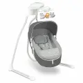 Колыбель детская электронная Lionelo Henny Grey Stone электрокачели
