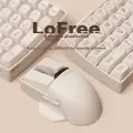 Компьютерная мышь LOFREE Wireless Three-Mode PBT Office with OLED Display, DPI, beige