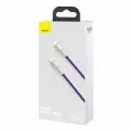 Кабель Baseus Cafule Series Metal Data Cable Type-C to iP PD20W Fast Charge 1m Purple (CATLJK-A05)