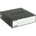 Коммутатор D-Link DES-1005D/O2B (5 портов Ethernet 10/100 Мбит/сек, 1Mb, Auto MDI/MDIX) (DES-1005D/O2B). Оригинал.