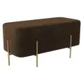 Банкетка Dream. SUPERA Luxemebel. Цвет Коричневый. Велюр.