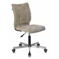 Кресло Бюрократ CH-330M/LT-21 песочный, ткань, крестовина металл хром