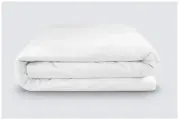 Пододеяльник на молнии однотонный Моноспейс (аналог икеа), Белый, 1,5 спальное, 145x215, 100% хлопок, сатин, Ecotex