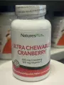 NaturesPlus Ultra Chewable Cranberry, Клюква здоровое сердце, 90 таблеток