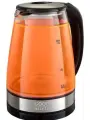 Чайник электрический KPG-1810 1800 Вт 1,8 л orange стекло