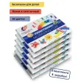 Пластилин 40 цветов Луч Классика, 800г, со стеком (30С 1922-08), 6 уп.