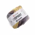 Пряжа YarnArt Symphony Dream 3102 какао-шафран (100г/250м, упаковка 4 мотка)