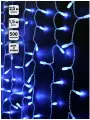 Гирлянда Занавес SH Lights 500 синих LED, 2.4х1.5 м, OLDCL500-B-E