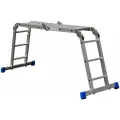 Лестница-трансформер Алюмет шарнирная 4х3 универсальная (TL4033)