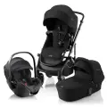 Коляска 3в1 Britax Römer Smile 5Z, цвет Space Black / Baby-Safe PRO Classic (Чёрный)