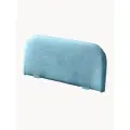 Мягкий бортик Руми, для кроватки, велюровая обивка, бирюзовый цвет, 28x60 см