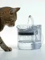 Фонтан поилка автоматическая для домашних животных. Автопоилка для кошек, с инфракрасным датчиком движения